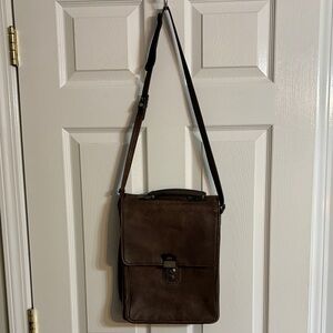 Balenciaga Dark Brown Messenger Bag